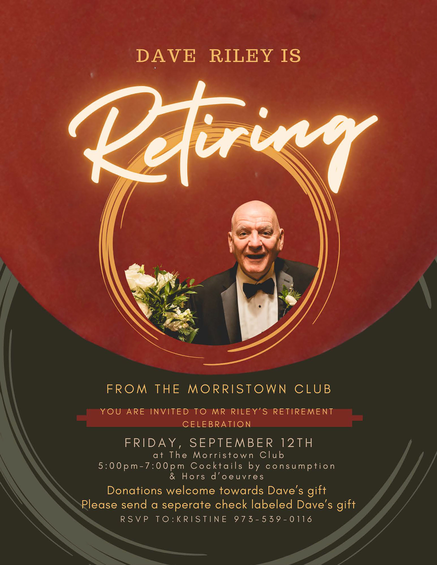 You're Invited to Mr. Riley's Retirement Celebration - Friday ...